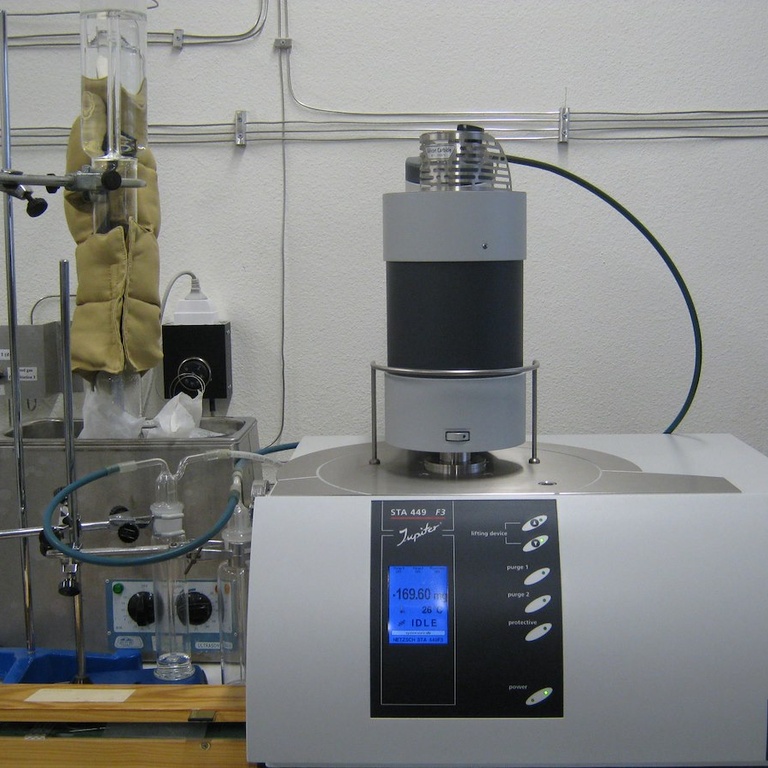 Analisador térmico Netsch Jupiter TGA/DSc