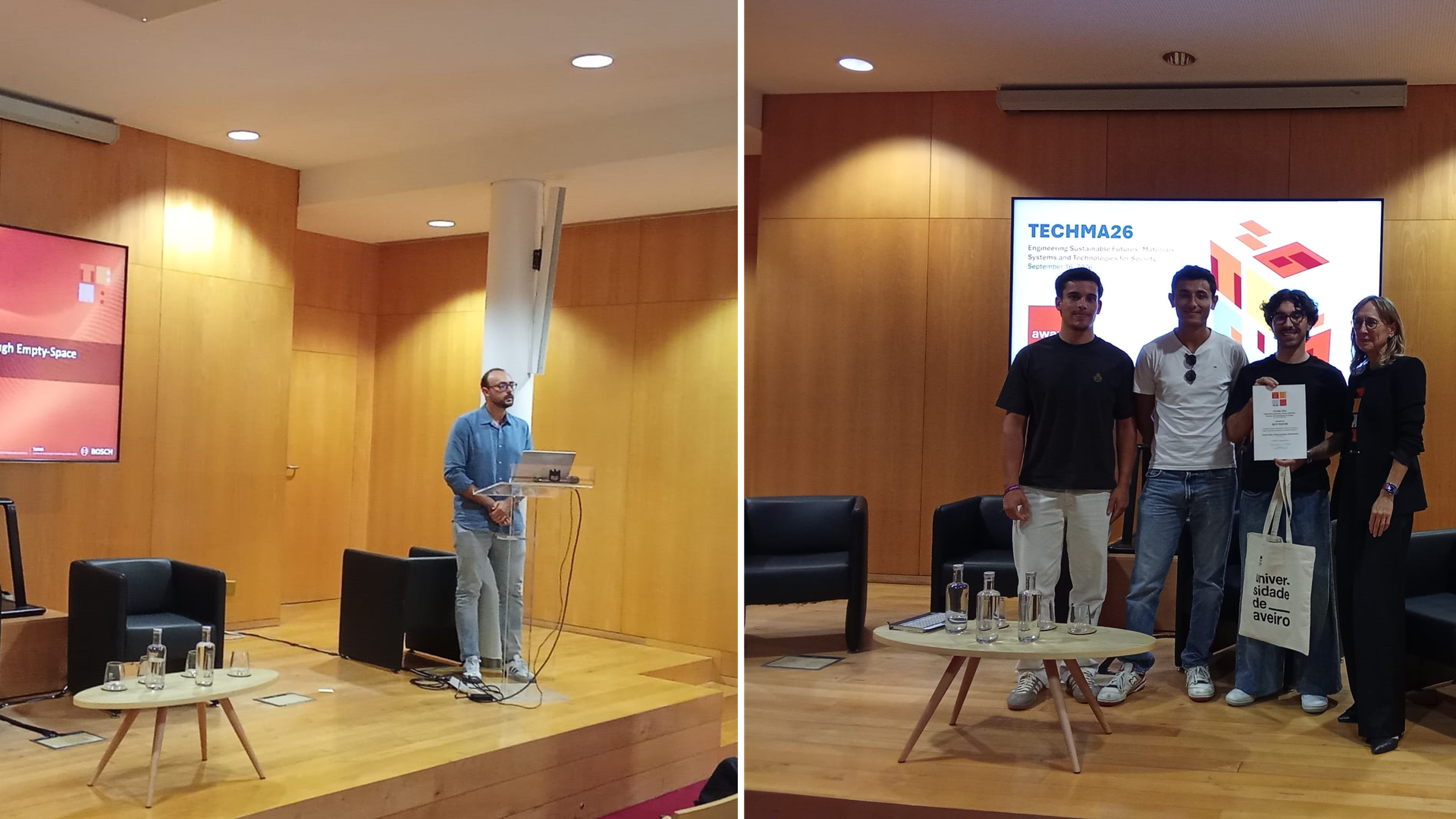 TEchMA 2026 distingue melhores apresentação oral e poster