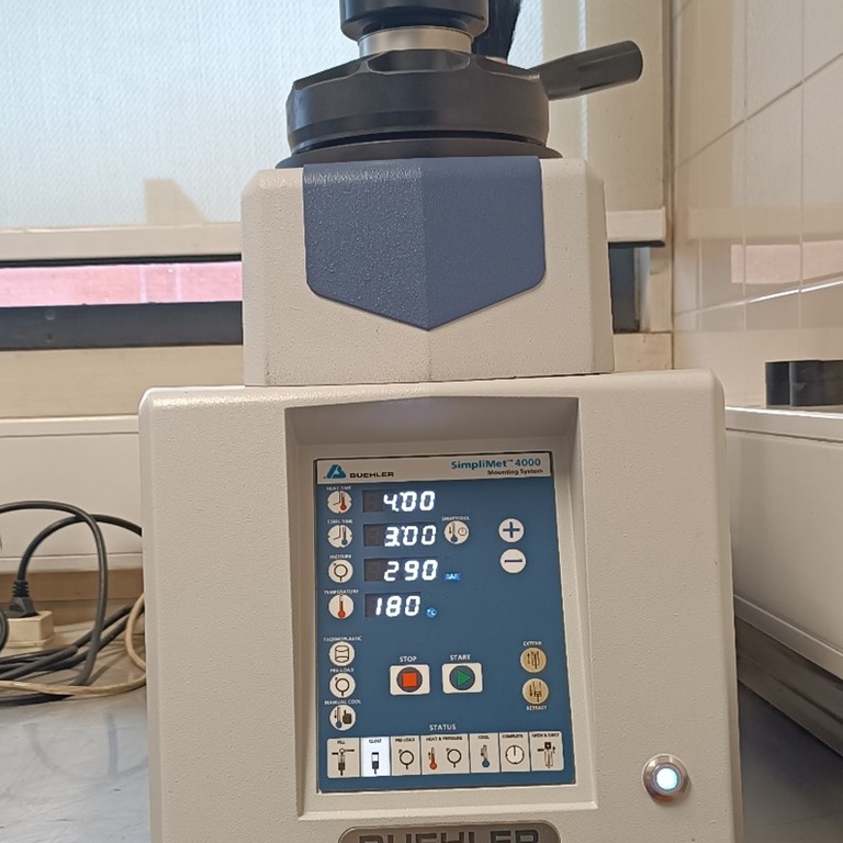 Buehler SimpliMet 4000 automatic hot thermoplastic mounting press