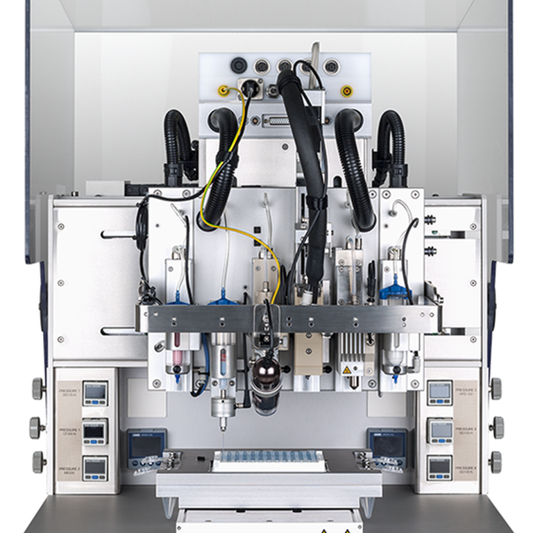 Electrospinning para deposição automatizada em 3D