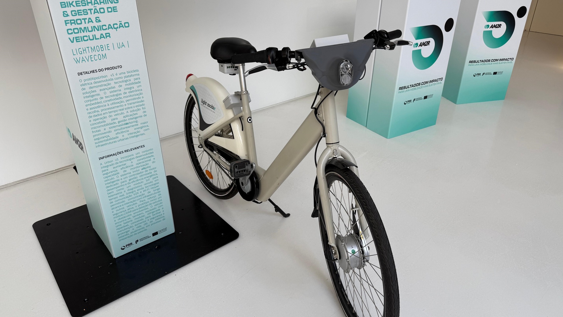Investigadores do TEMA participam no evento final da Agenda AM2R e apresentam protótipo de bicicleta inteligente