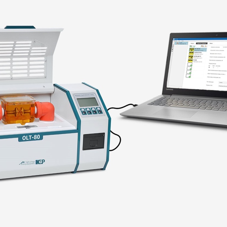 Equipamento para Medição da Rigidez Dielétrica de Óleo Isolante